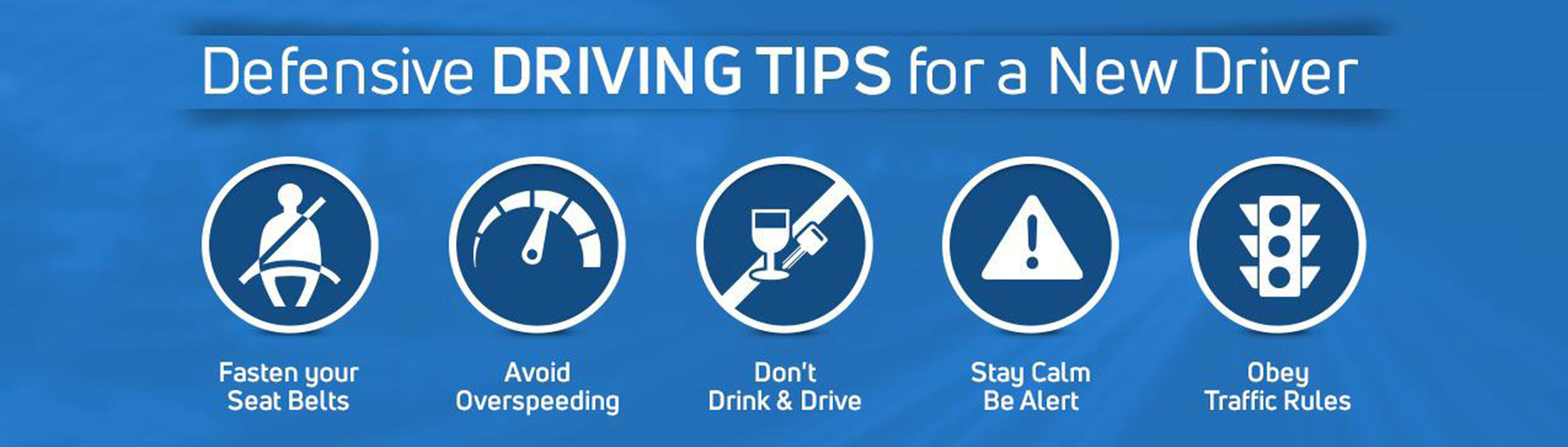 Five tips for defensive driving