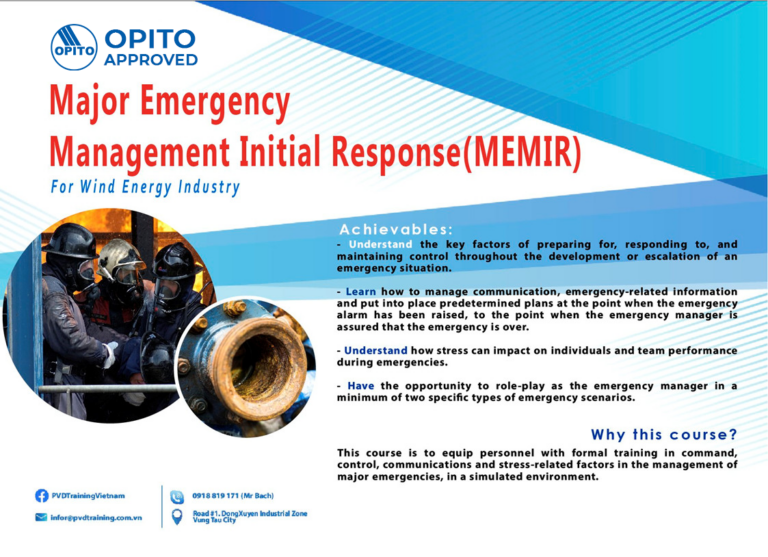 memir opito training course