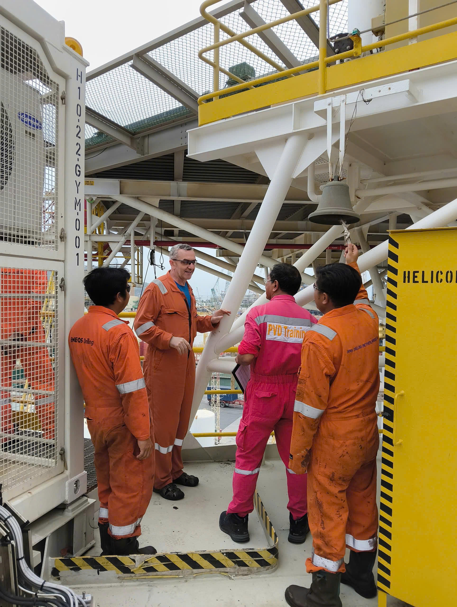PVD TRAINING SUCCESSFULLY DELIVERS “OFFSHORE HELIDECK ASSISTANT (HDA)” TRAINING FOR HAKURYU-10 CREW 2 HDA 2