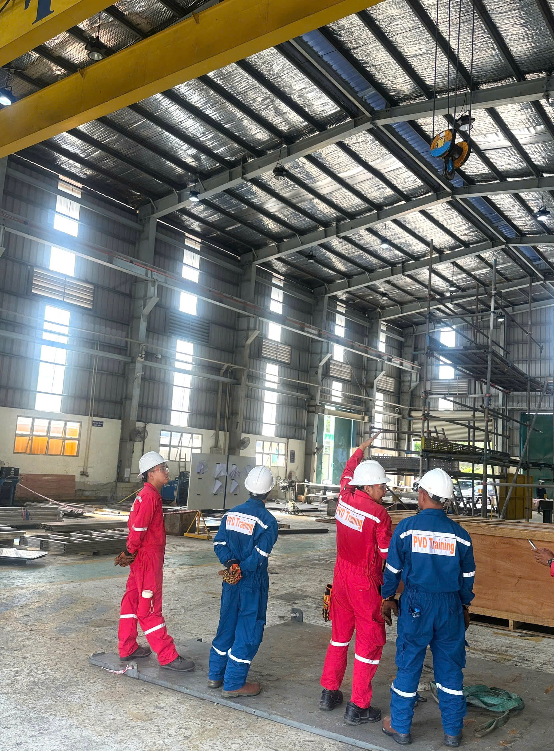 PVD Training Delivers “Overhead Crane Operator” Training Course 2 Practical Overhead Crane Operator Training